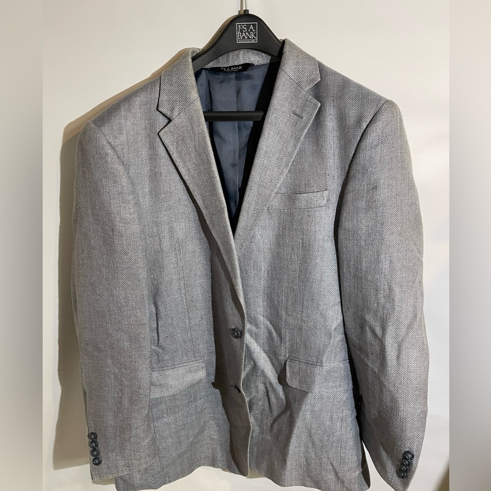 Jos. A. Bank Classic Gray Blazer 42R
